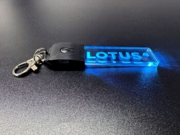 Lotus Logo LED Light Keyring / Keychain - Image 3