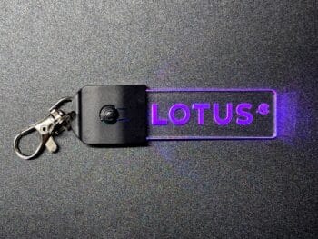 Lotus Logo LED Light Keyring / Keychain - Image 7