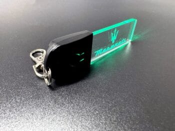 Maserati Logo LED Light Keyring / Keychain - Image 2
