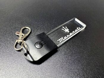 Maserati Logo LED Light Keyring / Keychain - Image 9