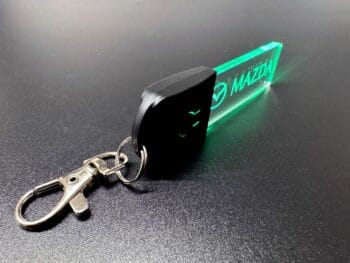 Mazda Logo LED Light Keyring / Keychain - Image 2