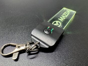 Mazda Logo LED Light Keyring / Keychain - Image 5
