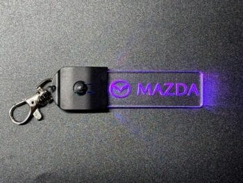 Mazda Logo LED Light Keyring / Keychain - Image 6