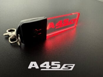 Mercedes AMG A45 S Logo LED Light Keyring / Keychain