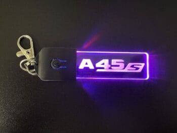 Mercedes AMG A45 S Logo LED Light Keyring / Keychain - Image 6