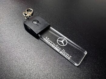 Mercedes-Benz Logo LED Light Keyring / Keychain - Image 8