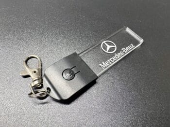 Mercedes-Benz Logo LED Light Keyring / Keychain - Image 9