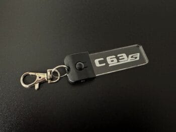 Mercedes AMG C63 S Logo LED Light Keyring / Keychain - Image 4