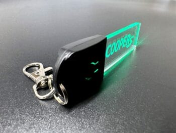 MINI Cooper S Logo LED Light Keyring / Keychain - Image 2