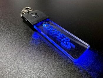 MINI Cooper S Logo LED Light Keyring / Keychain - Image 3