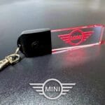 MINI Logo LED Light Keyring / Keychain