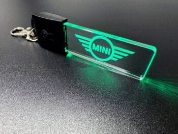 MINI Logo LED Light Keyring / Keychain - Image 2
