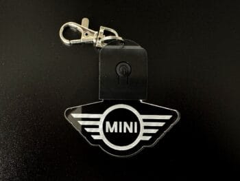 MINI Round Logo LED Light Keyring / Keychain - Image 6