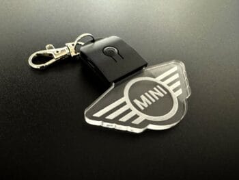MINI Round Logo LED Light Keyring / Keychain - Image 5