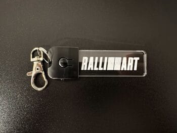 Mitsubishi RALLIART Logo LED Light Keyring / Keychain - Image 5