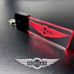 Morgan Logo LED Light Keyring / Keychain