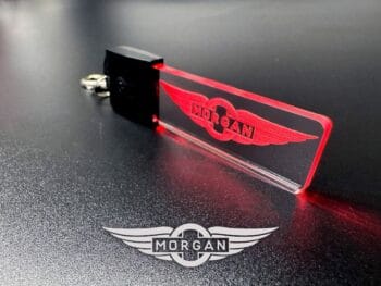 Morgan Logo LED Light Keyring / Keychain