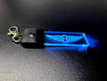 Morgan Logo LED Light Keyring / Keychain - Image 5