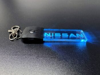 Nissan Logo LED Light Keyring / Keychain - Image 5