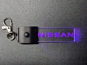 Nissan Logo LED Light Keyring / Keychain - Image 6