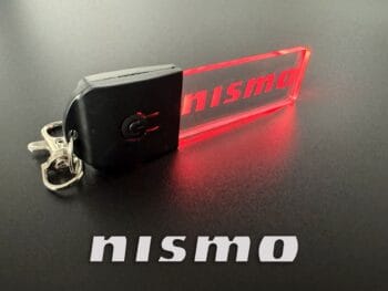 Nissan NISMO Logo LED Light Keyring / Keychain