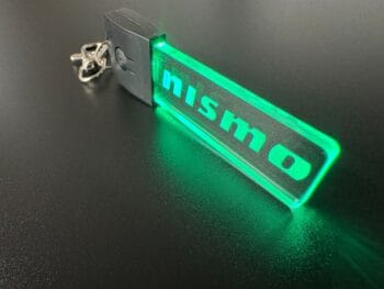 Nissan NISMO Logo LED Light Keyring / Keychain - Image 2