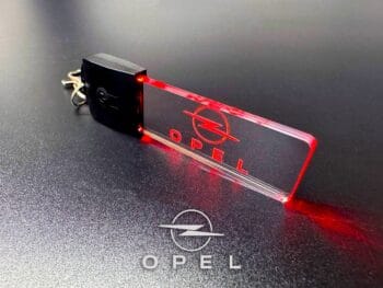 Opel Logo LED Light Keyring / Keychain