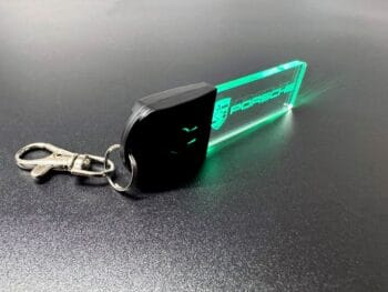 Porsche Logo LED Light Keyring / Keychain - Image 2