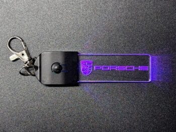 Porsche Logo LED Light Keyring / Keychain - Image 6