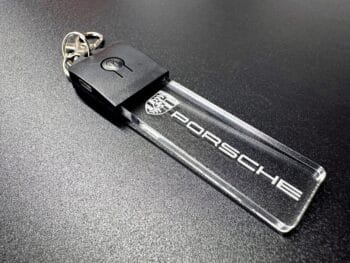 Porsche Logo LED Light Keyring / Keychain - Image 8