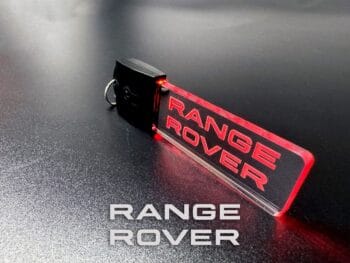 Range Rover Logo LED Light Keyring / Keychain