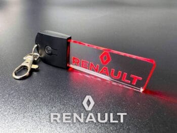 Renault Logo LED Light Keyring / Keychain
