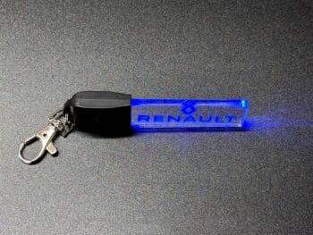 Renault Logo LED Light Keyring / Keychain - Image 3