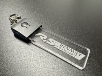 Renault Sport R.S. Logo LED Light Keyring / Keychain - Image 12
