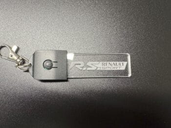 Renault Sport R.S. Logo LED Light Keyring / Keychain - Image 11