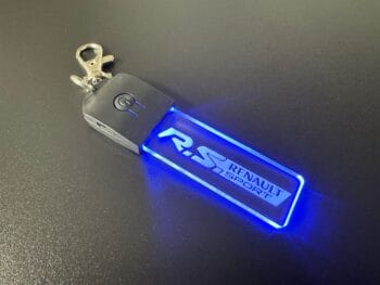Renault Sport R.S. Logo LED Light Keyring / Keychain - Image 6