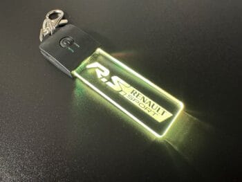 Renault Sport R.S. Logo LED Light Keyring / Keychain - Image 7
