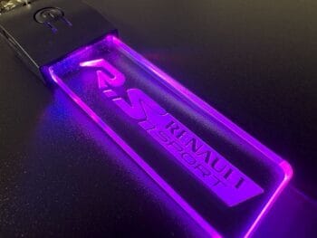 Renault Sport R.S. Logo LED Light Keyring / Keychain - Image 9
