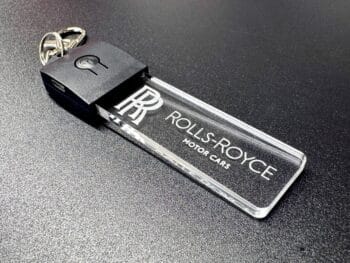 Rolls Royce Logo LED Light Keyring / Keychain - Image 9