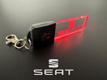 Seat Logo LED Light Keyring / Keychain
