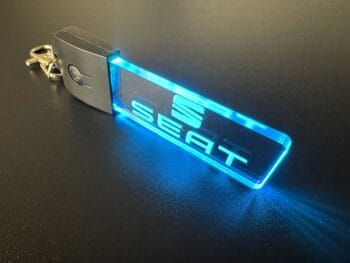 Seat Logo LED Light Keyring / Keychain - Image 2