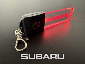 Subaru Logo LED Light Keyring / Keychain