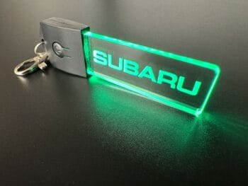 Subaru Logo LED Light Keyring / Keychain - Image 2