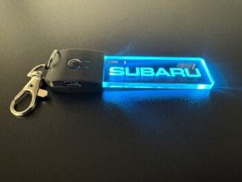 Subaru Logo LED Light Keyring / Keychain - Image 5