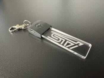 Subaru STI Logo LED Light Keyring / Keychain - Image 9