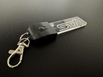 Subaru STI Logo LED Light Keyring / Keychain - Image 8