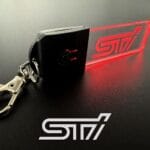 Subaru STI Logo LED Light Keyring / Keychain