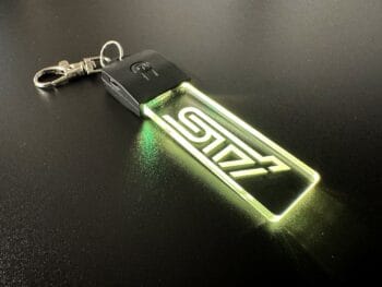 Subaru STI Logo LED Light Keyring / Keychain - Image 4
