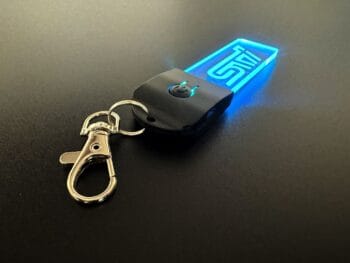 Subaru STI Logo LED Light Keyring / Keychain - Image 5