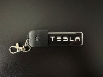 Tesla Logo LED Light Keyring / Keychain - Image 7